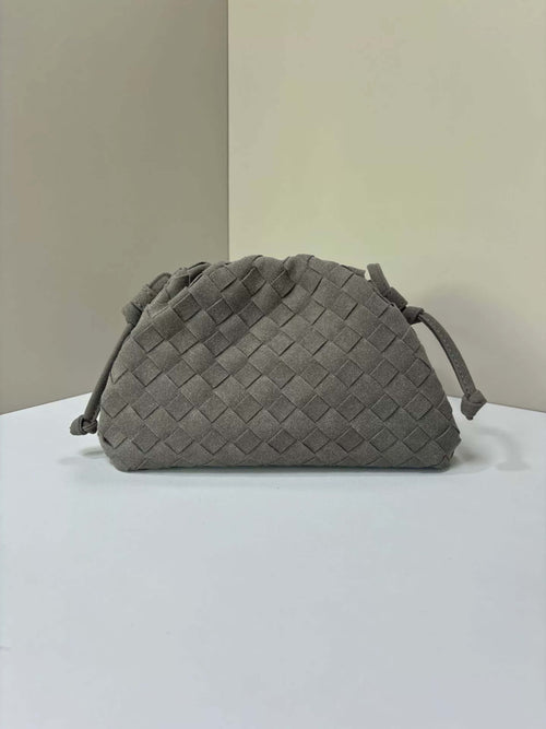 Amie Woven Suede Crossbody Bag