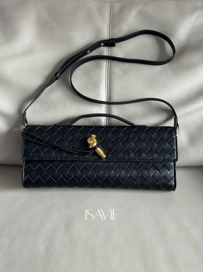 Sara Woven Clutch