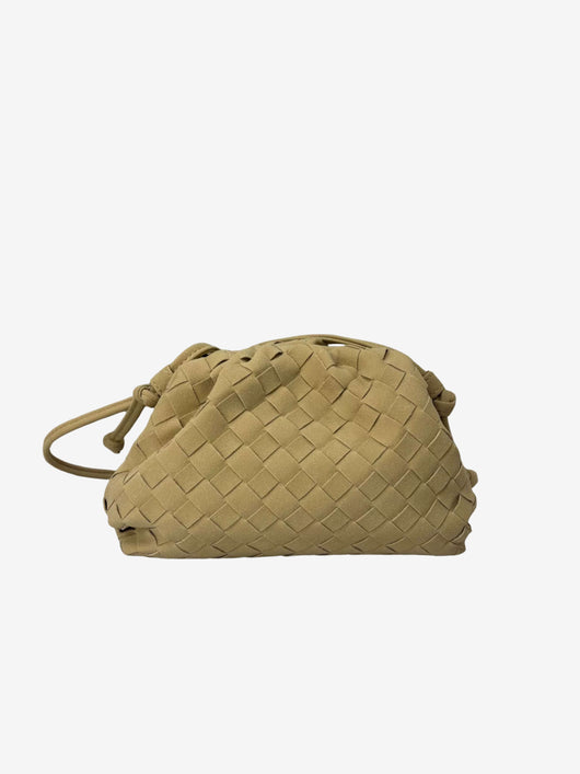 Amie Woven Suede Crossbody Bag