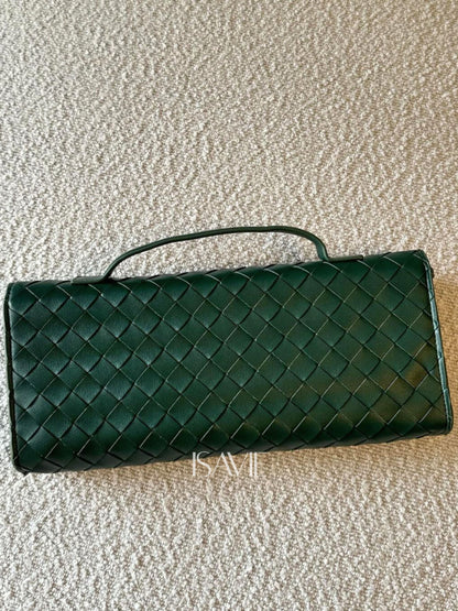 Sara Woven Clutch