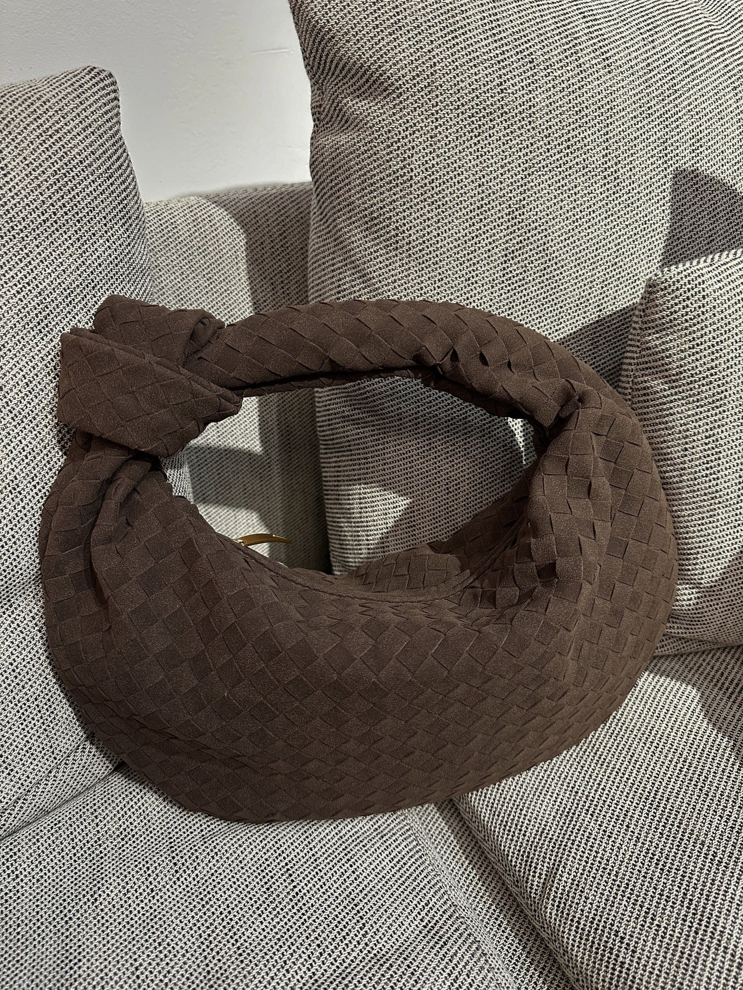 Ravello Medium Suede Bag