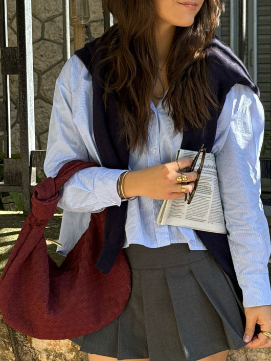 Ravello Medium Suede Bag