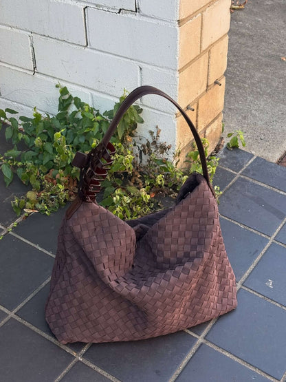 Capri Suede Tote Bag