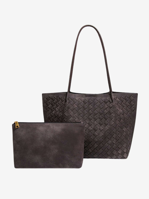 Positano Suede Tote Bag