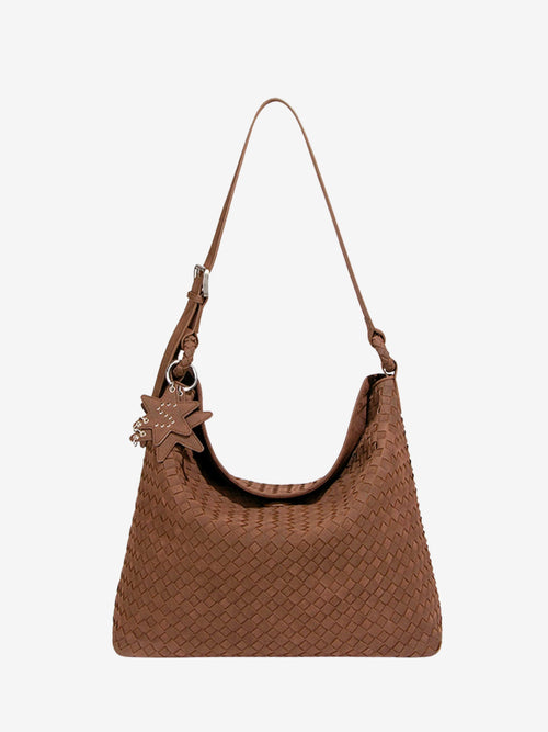 Helen Suede Tote Bag (Fits a 16-inch laptop)