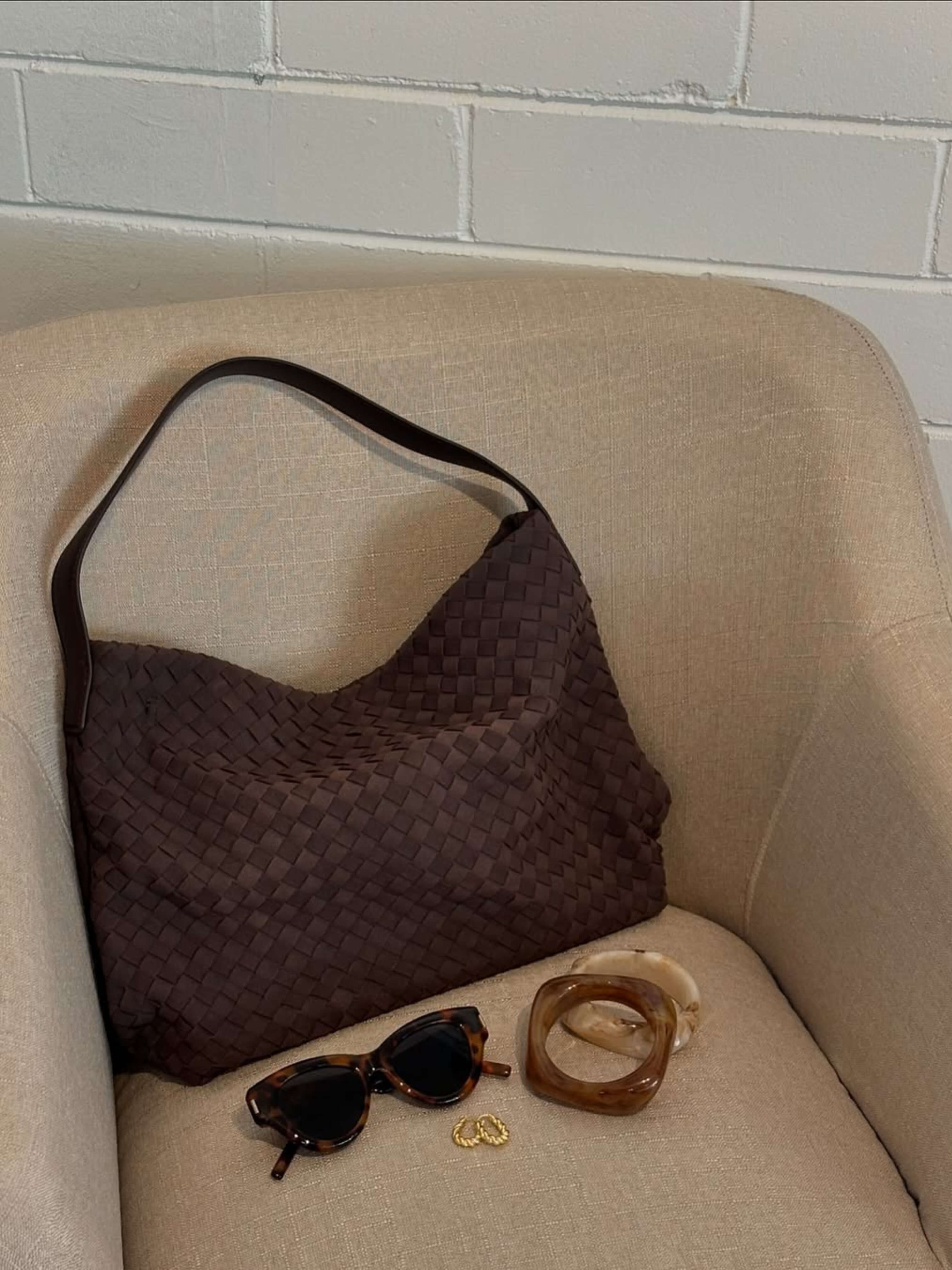 Capri Suede Tote Bag