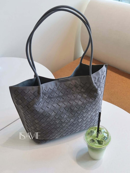 Positano Suede Tote Bag