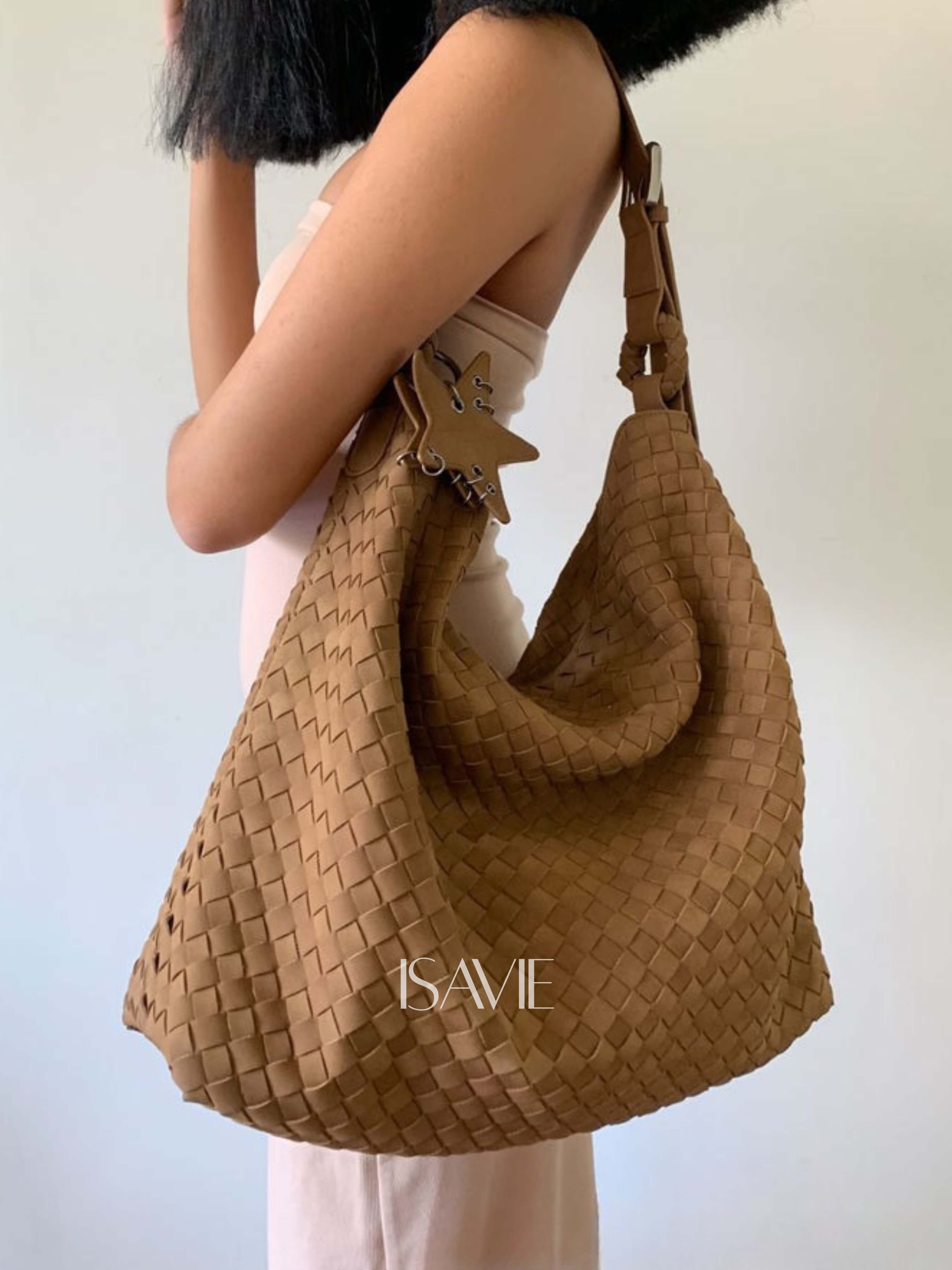 Helen Suede Tote Bag