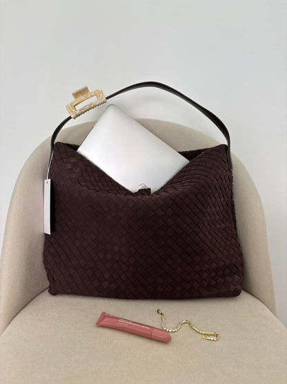 Capri Suede Tote Bag