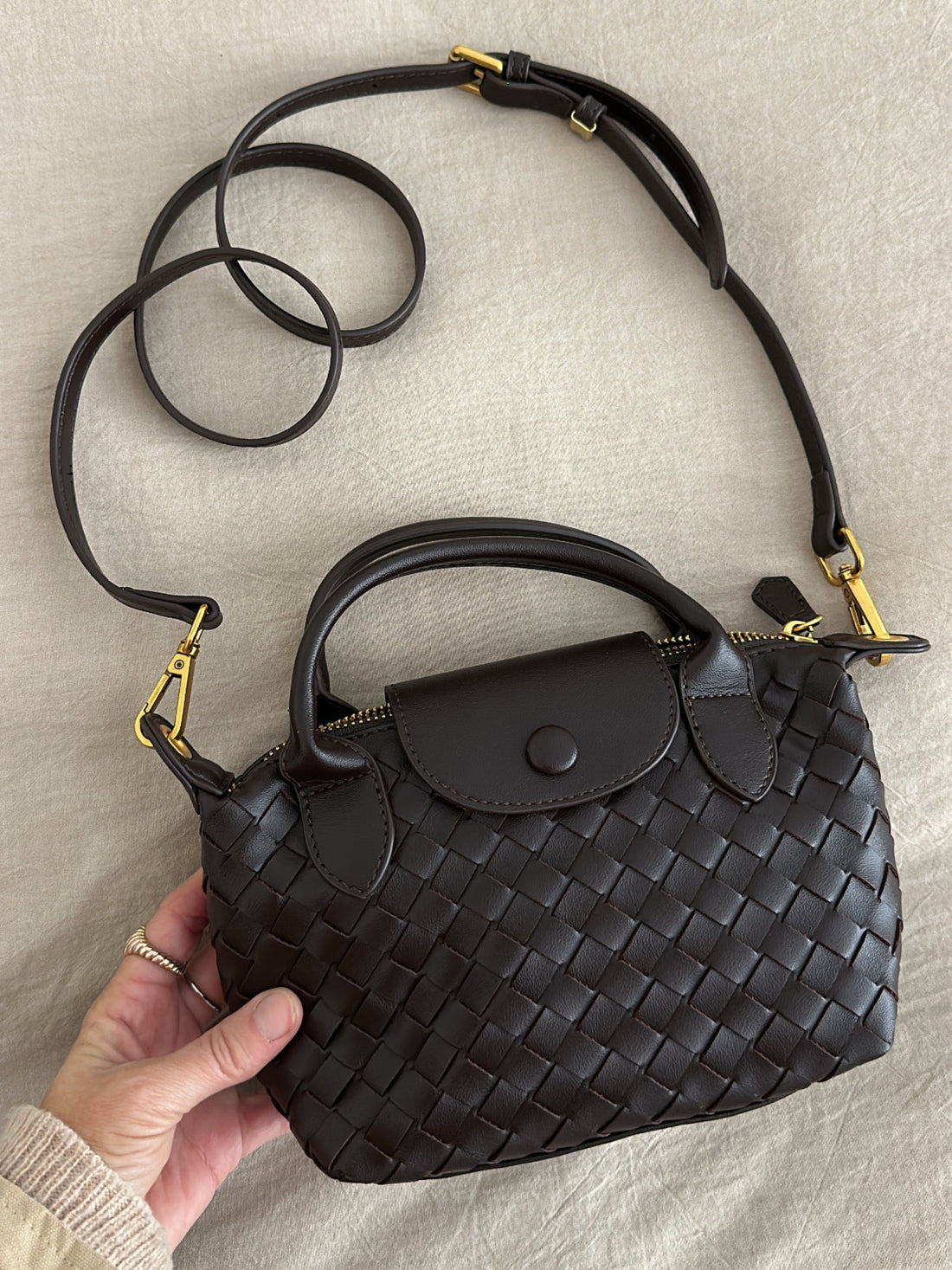 Anie Braided Mini Bag