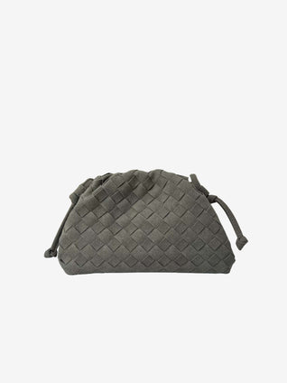 Amie Woven Suede Crossbody Bag