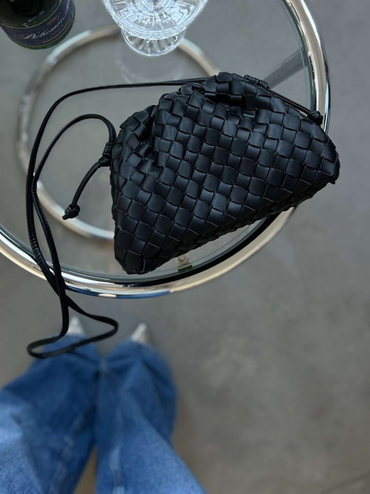 Amie Woven Crossbody Bag